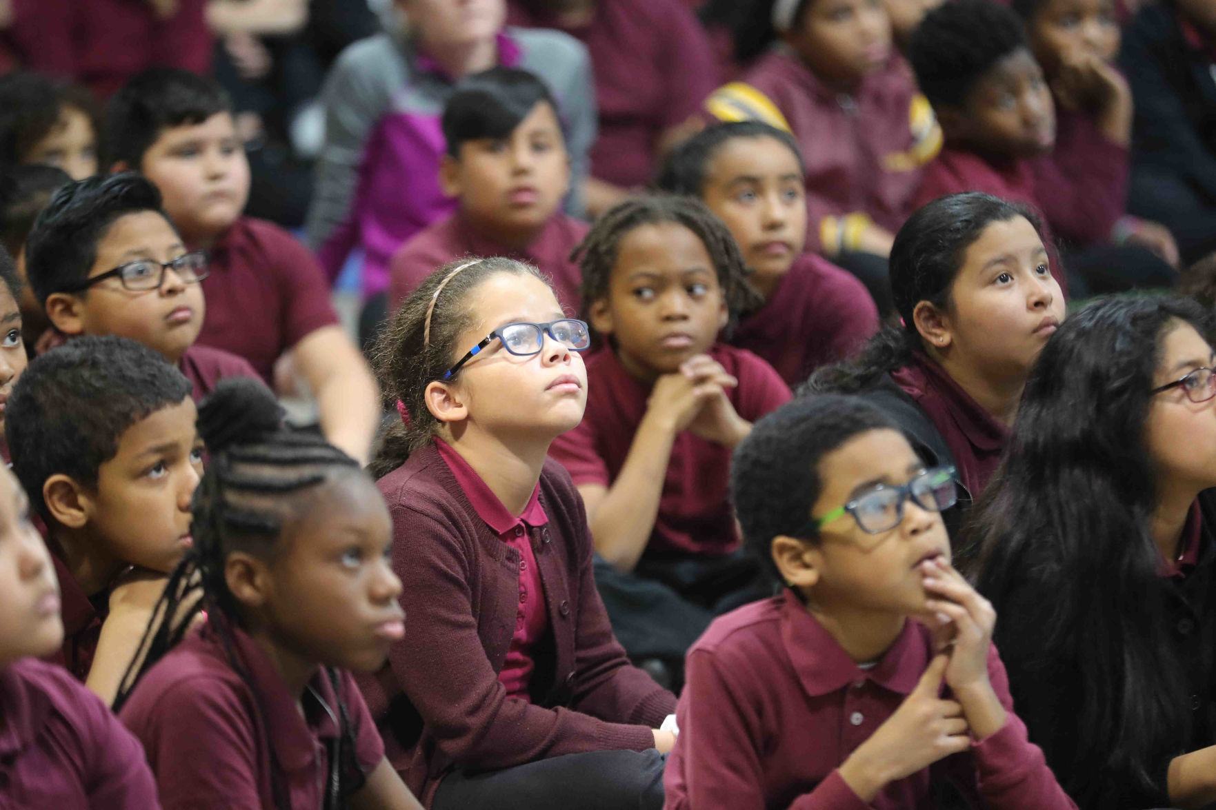 Meteorologist Joe Martucci at South Main School